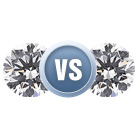 Enhanced versus non Enhanced Diamond