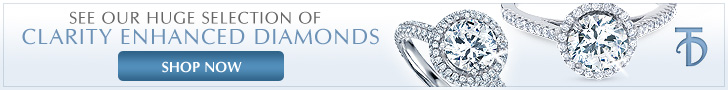 See our huge selection of Clarity Enhanced Diamonds.