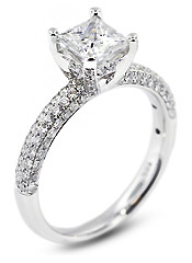Micro Pave Rings