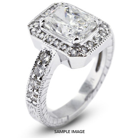 vintage white gold ring