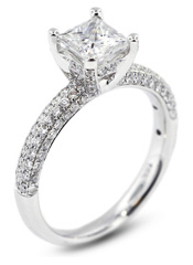 Micro Pave Rings Micro Pave <span>Rings</span>