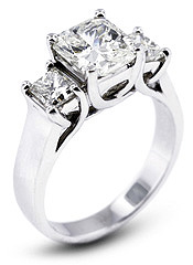 Engagement Rings At Diamond Traces Three Stone Rings